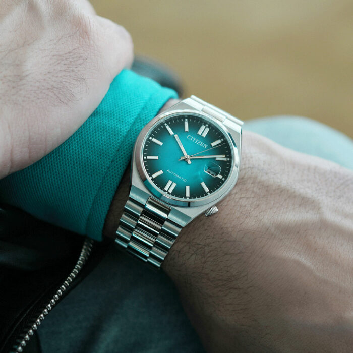 Citizen Tsuyosa Teal Blue Automatic Watch NJ0151-88X - Image 2