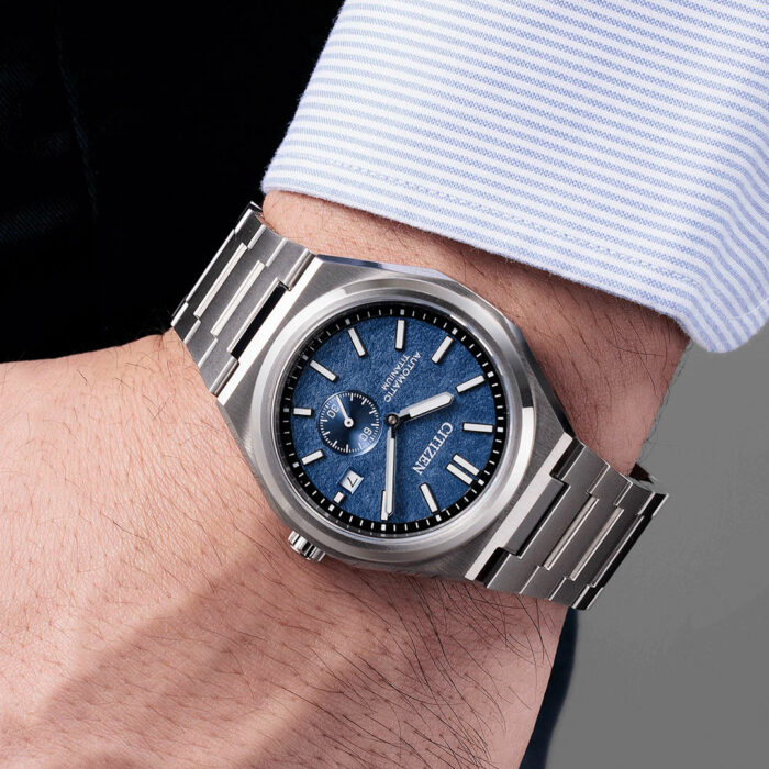Citizen Super Titanium Blue Watch NJ0180-80L - Image 2
