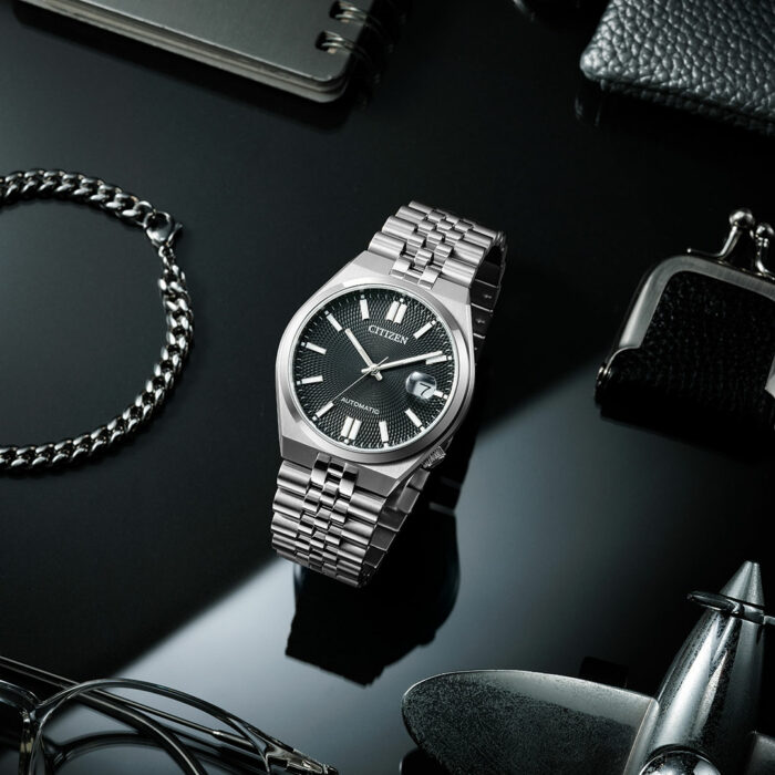 Citizen Tsuyosa 60 Black Dial Watch NK0020-55E - Image 4
