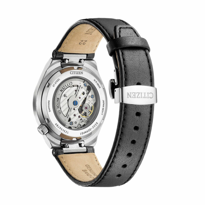 Citizen Tsuyosa Small Seconds Black Leather Watch NK5010-01H - Image 3