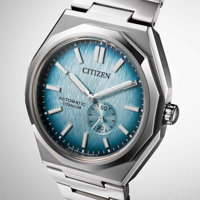 Citizen Zenshin 60 Super Titanium Blue Watch NK5020-58L - Image 5