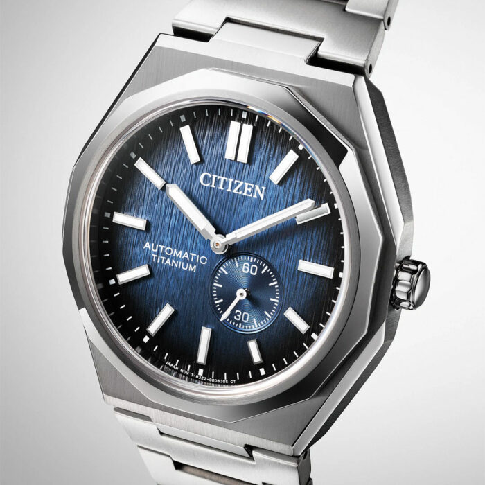 Citizen Zenshin 60 Super Titanium Blue Watch NK5020-58M - Image 4