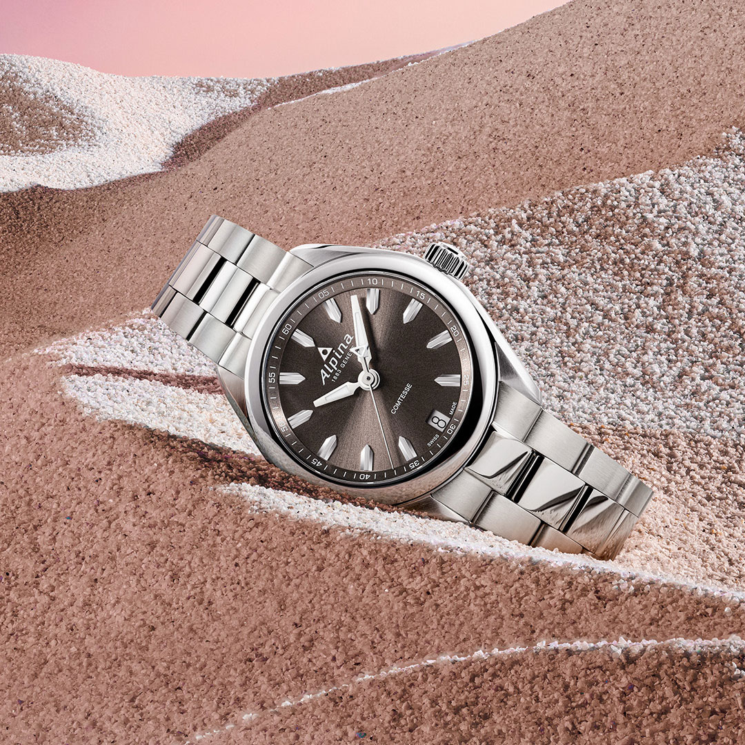 Alpina Comtesse Black Dial Watch AL-240LBR2C6B - Image 4