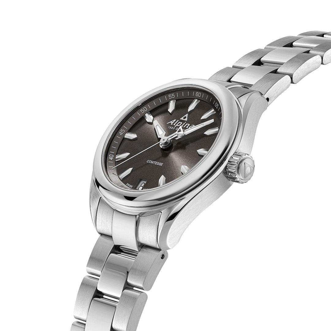 Alpina Comtesse Black Dial Watch AL-240LBR2C6B - Image 2