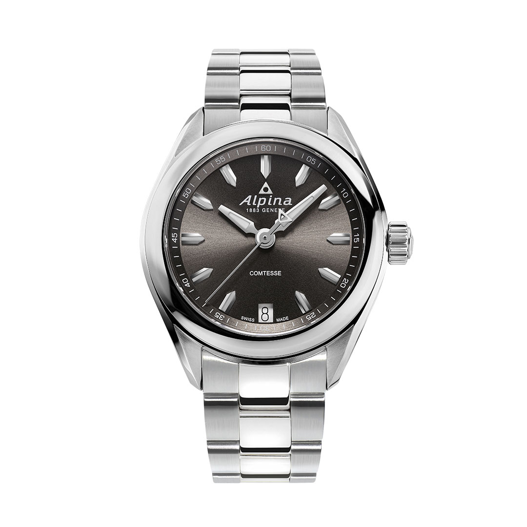 Alpina Comtesse Black Dial Watch AL-240LBR2C6B