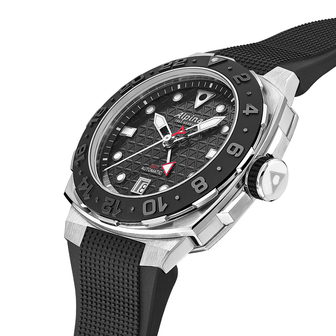 Alpina Seastrong Diver Extreme GMT Watch AL-560B3VE6 - Image 2