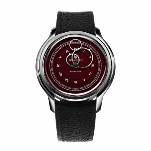 red dial watch