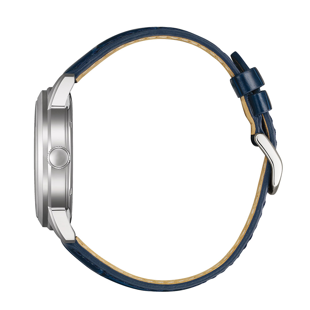 Citizen Eco Drive Classic Watch Blue AW0151-00L - Image 2