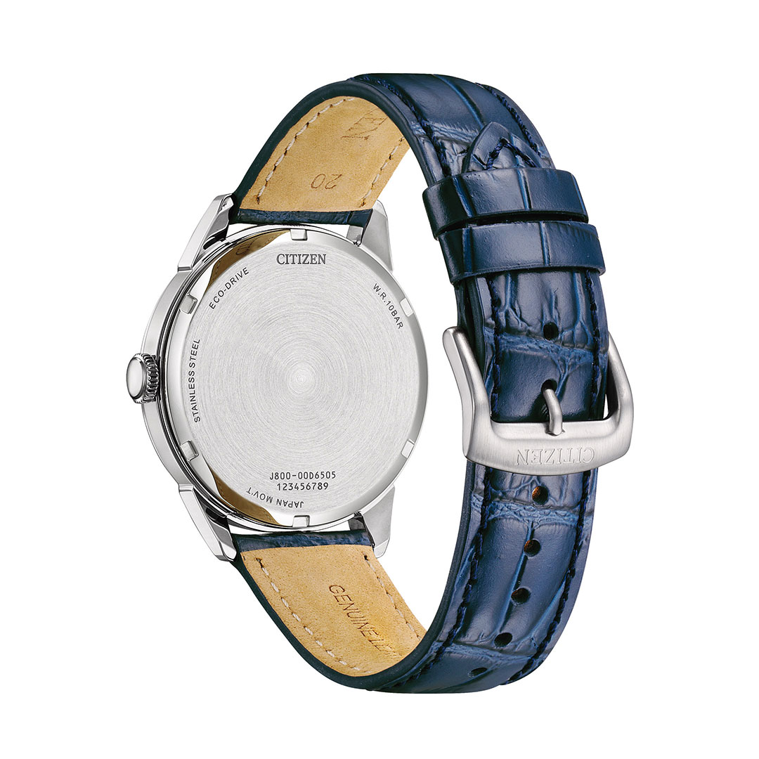 Citizen Eco Drive Classic Watch Blue AW0151-00L - Image 3