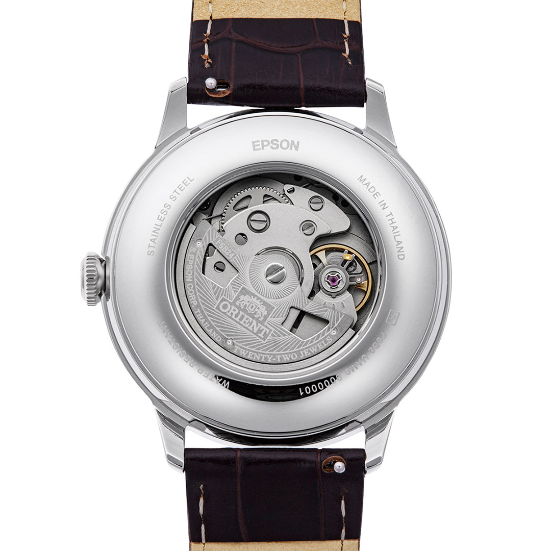 Orient Bambino Sun & Moon Watch Red Dial RA-AK0807R - Image 4