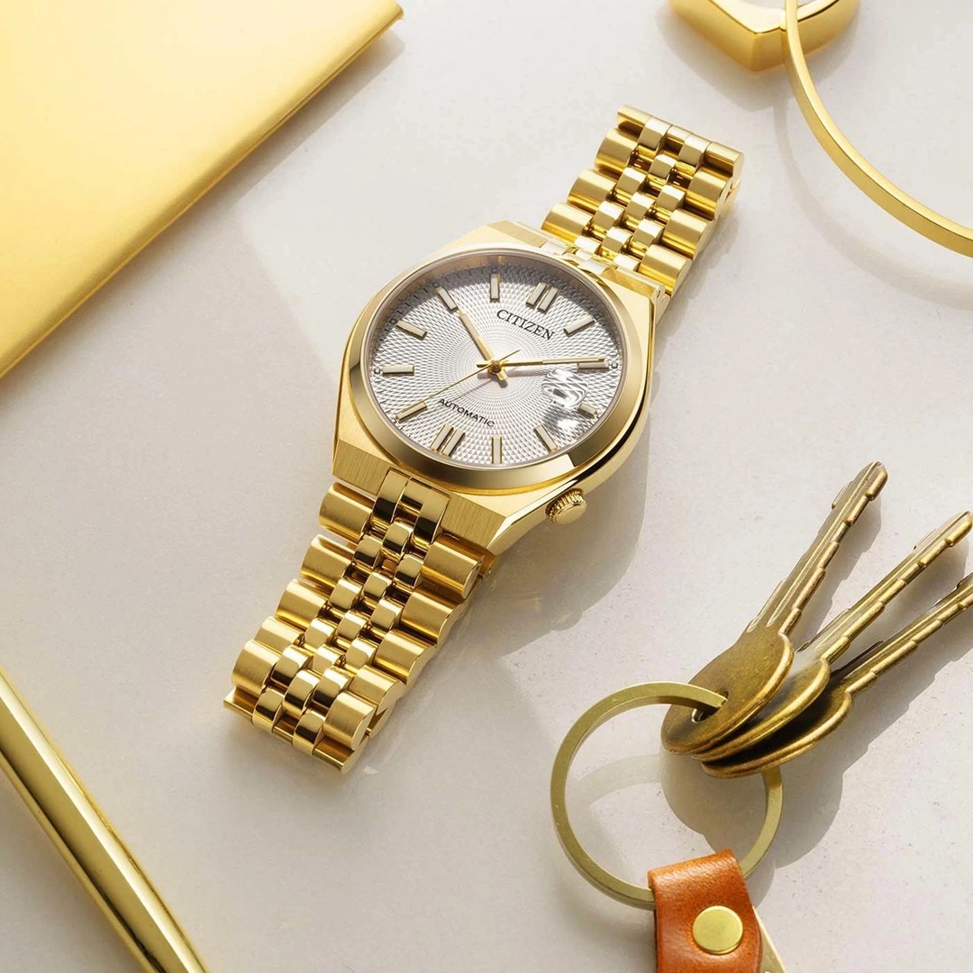 Citizen Tsuyosa 60 Gold Watch 40mm NK0022-50A - Image 6