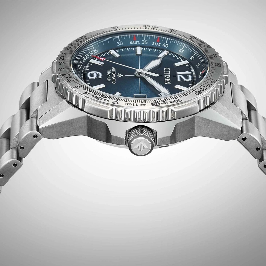 Citizen Promaster Sky Navihawk Mechanical Watch Blue NK0040-58L - Image 4