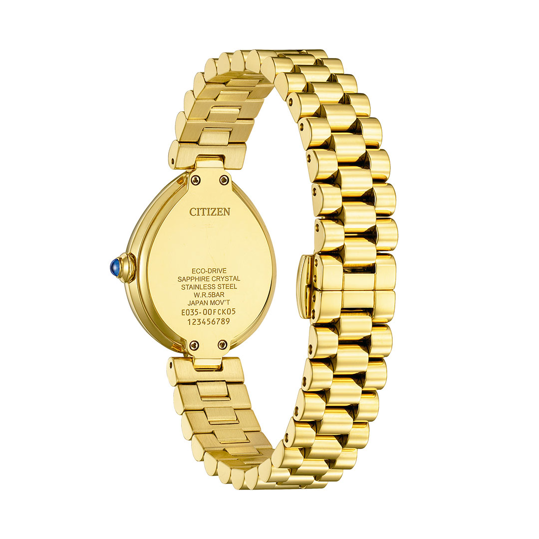 Citizen L Rainell Gold Watch EM1208-53A - Image 2